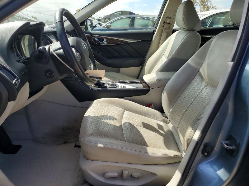 2017 Infiniti Q50 VIN JN1EV7AP8HM734551 COPART salvage auction — FRONT END, Ca - Salvage Certificate, sold $2,350 on 2026-07-16 (photo 7)