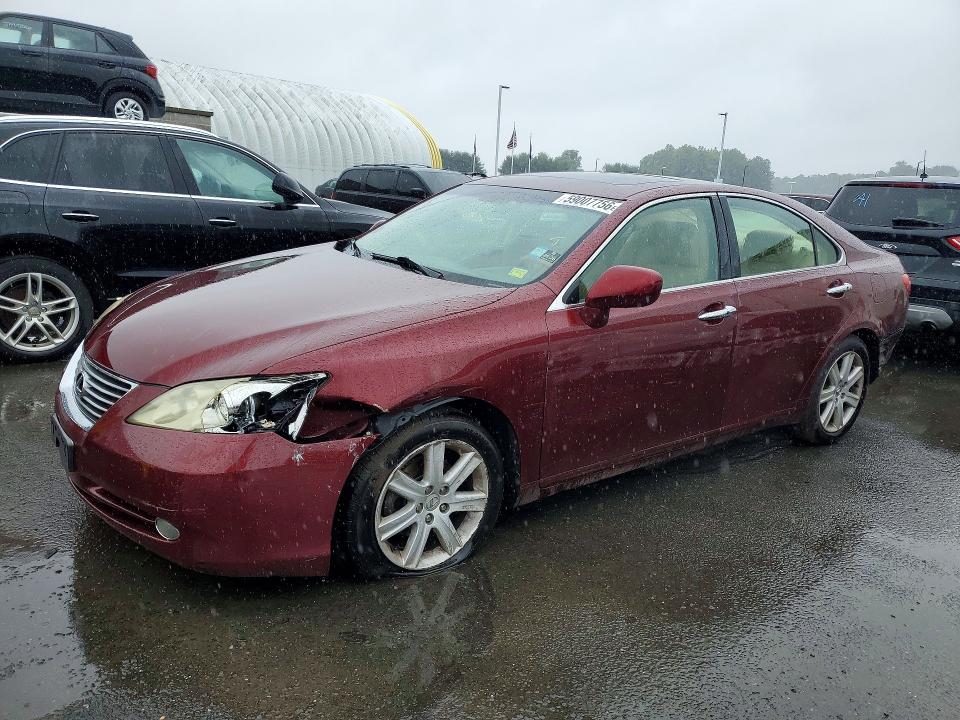 2007 Lexus Es 350 VIN JTHBJ46G572075971 COPART salvage auction — FRONT END, Ct - Cert Of Title-Salvage, sold $1,050 on 2026-07-16 (photo 1)
