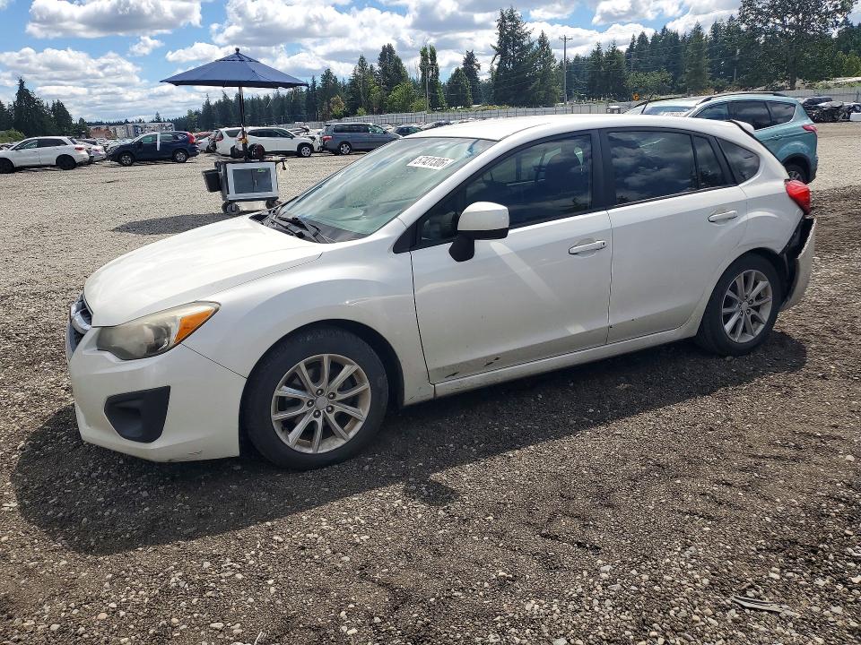 2014 Subaru Impreza VIN JF1GPAC64E8290936 COPART salvage auction — REAR END, WA - BILL OF SALE, sold $1,200 on 2026-07-14 (photo 1)