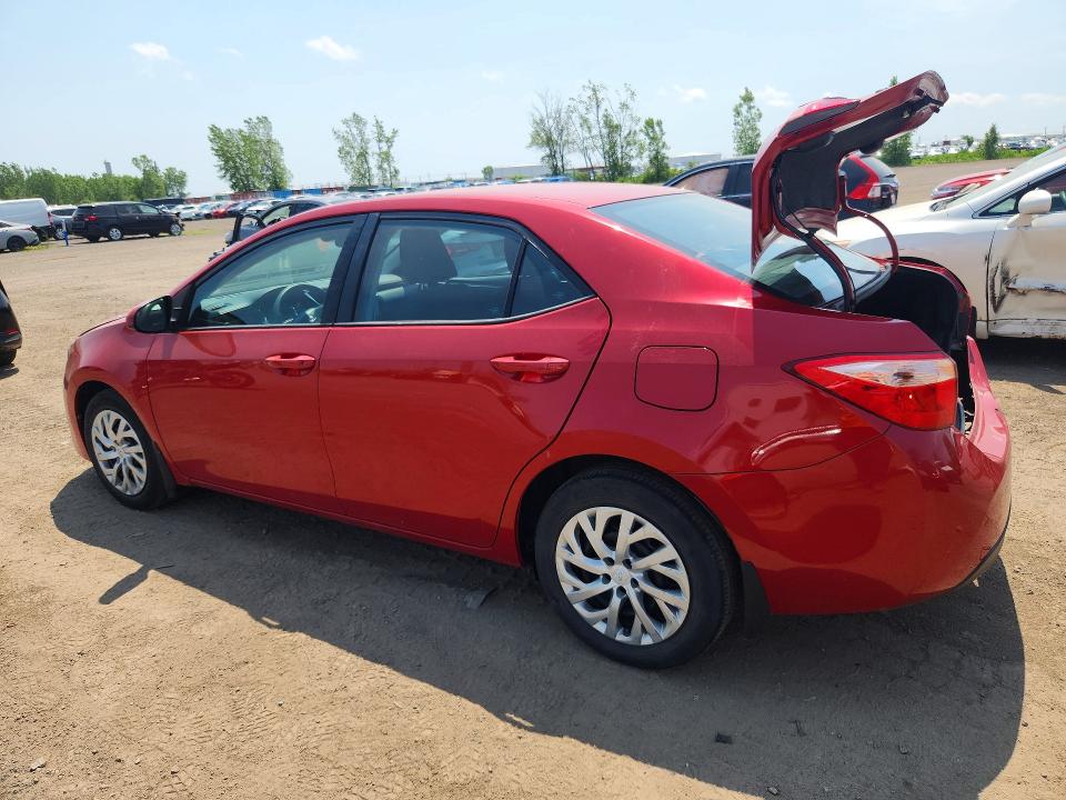 2019 Toyota Corolla VIN 2T1BURHE6KC240082 COPART salvage auction — REAR END, Salvage Title, sold $200 on 2026-07-28 (photo 2)