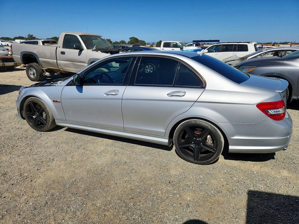 2009 Mercedes-benz C class VIN WDDGF77X79F220423 COPART salvage auction — FRONT END, Ca - Dis/Dlr/Exp Only Clean Title, sold $8,500 on 2026-07-23 (photo 2)