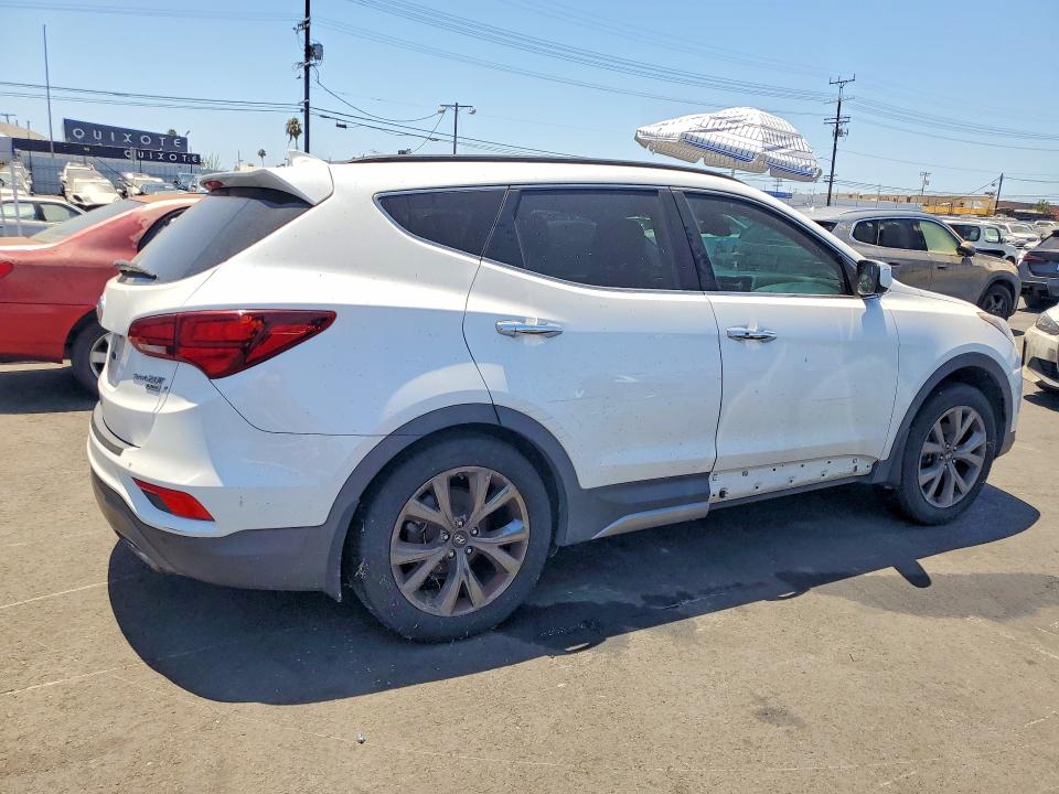 2017 Hyundai VIN 5XYZW4LA6HG444796 COPART salvage auction — FRONT END, Ca - Dis/Dlr/Exp Only Clean Title, sold $2,100 on 2026-07-29 (photo 3)