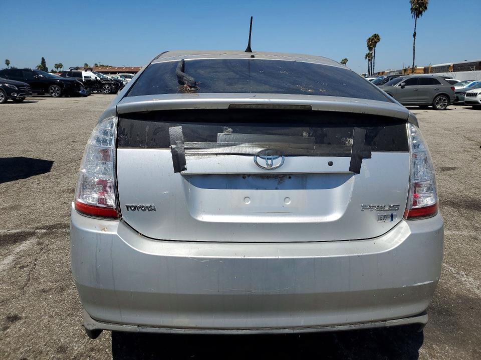 2007 Toyota Prius VIN JTDKB20U777596341 COPART salvage auction — VANDALISM, Ca - Salvage Certificate, sold $60 on 2026-07-24 (photo 6)