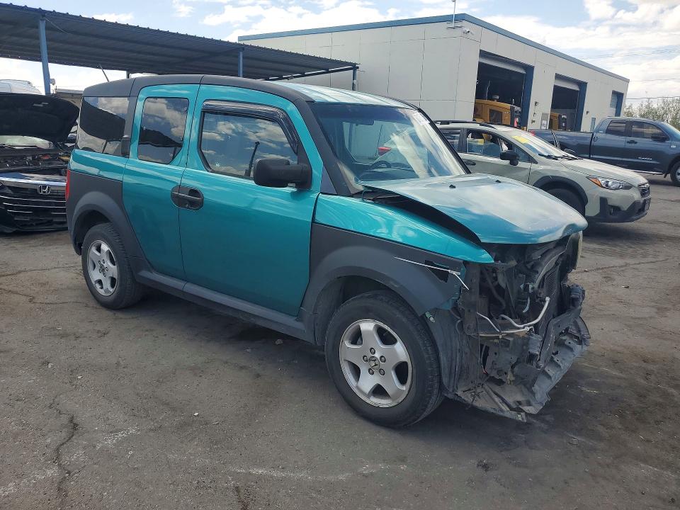 2005 Honda Element VIN 5J6YH17685L017270 COPART salvage auction — FRONT END, TX - SALVAGE VEHICLE TITLE, sold $125 on 2026-07-31 (photo 4)