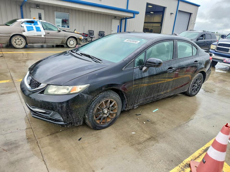 2014 Honda Civic VIN 19XFB2F50EE085472 COPART salvage auction — REAR END, Tn - Cert Of Title-Rebuilt Vehicle, sold $1,450 on 2026-07-28 (photo 1)