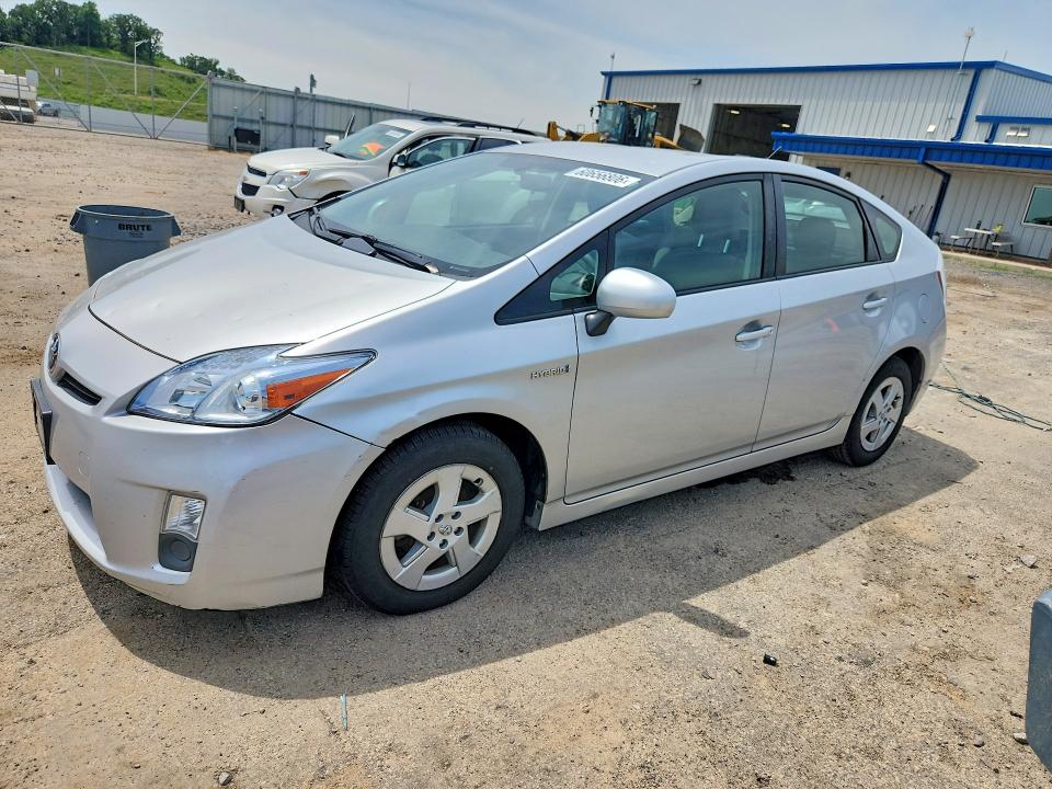 2010 Toyota Prius VIN JTDKN3DU8A0171833 COPART salvage auction — HAIL, Wi - Certificate Of Title, sold $1,350 on 2026-07-20 (photo 1)