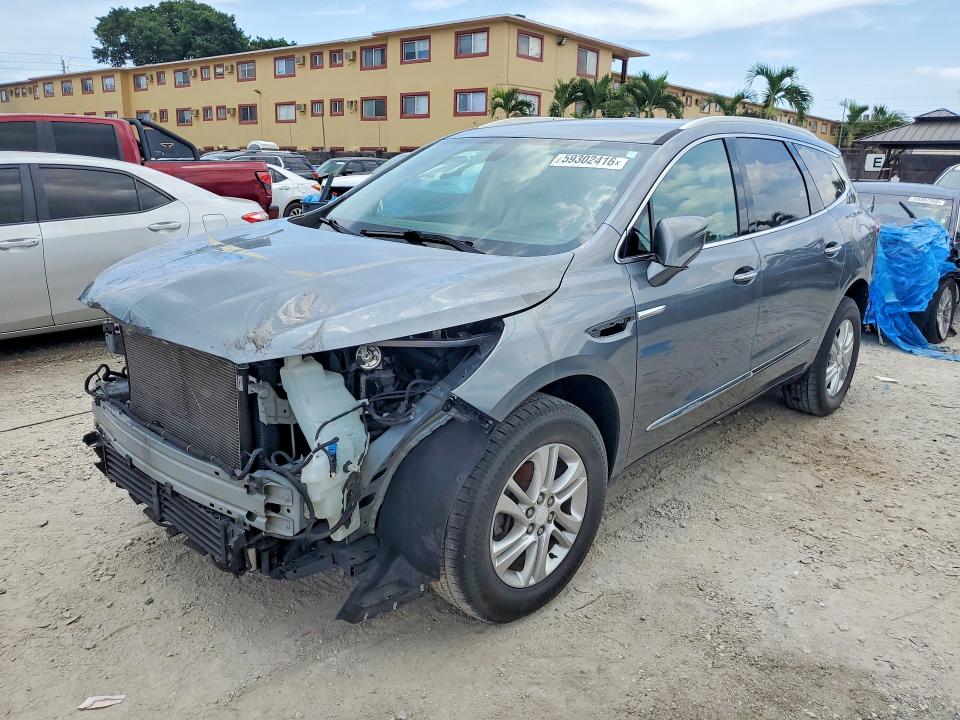 2018 Buick Enclave VIN 5GAERBKW5JJ138560 COPART salvage auction — FRONT END, Fl - Cert Of Title Slvg Rebuildable, sold $3,950 on 2026-07-09 (photo 1)