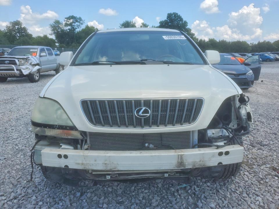 2001 Lexus Rx VIN JTJHF10U910166381 COPART salvage auction — FRONT END, Tn - Salvage Certificate, sold $175 on 2026-07-30 (photo 5)