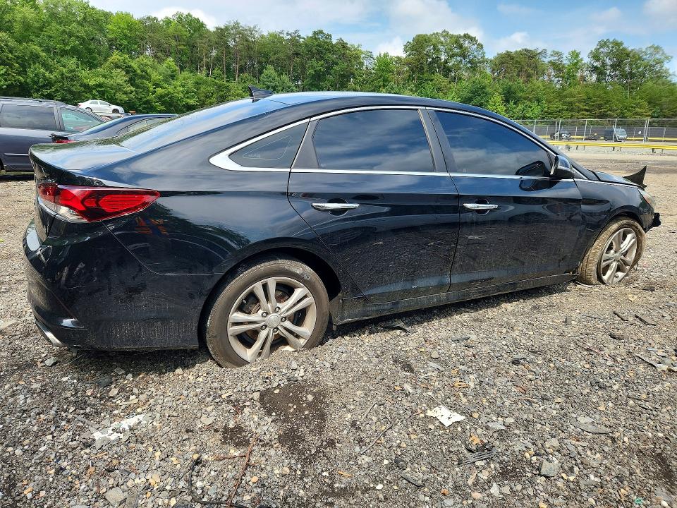 2018 Hyundai Sonata VIN 5NPE34AF4JH650798 COPART salvage auction — FRONT END, Md - Cert Of Salvage > 75% Damage, sold $700 on 2026-07-31 (photo 3)