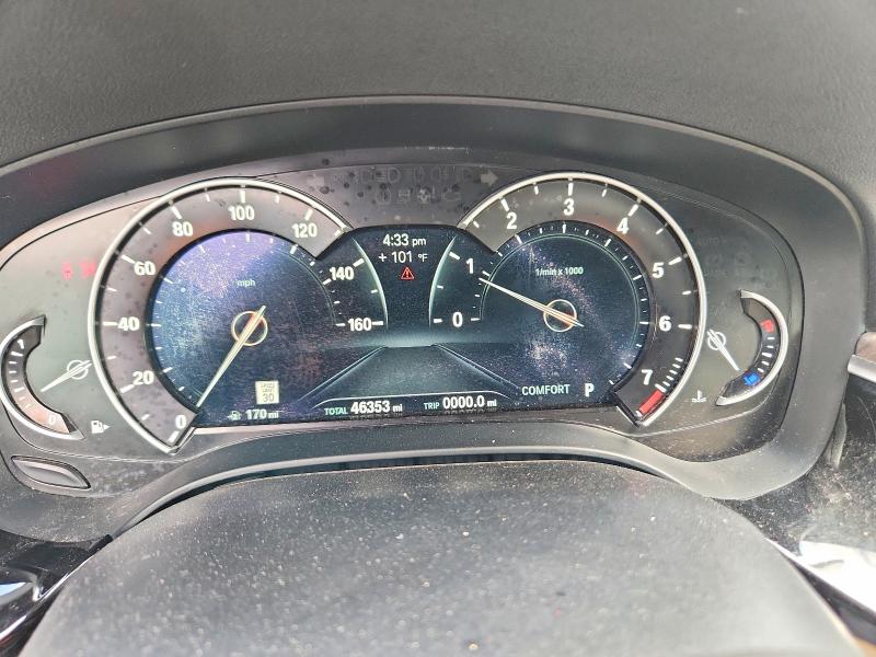 2018 BMW 5er VIN WBAJA5C55JG899675 COPART salvage auction — FRONT END, Tx - Certificate Of Title (P), sold $7,100 on 2026-07-30 (photo 9)