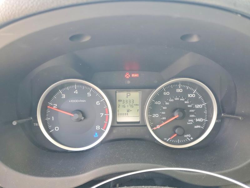 2014 Subaru Xv VIN JF2GPACC8E8225881 COPART salvage auction — FRONT END, Salvage Title, sold $975 on 2026-07-28 (photo 9)