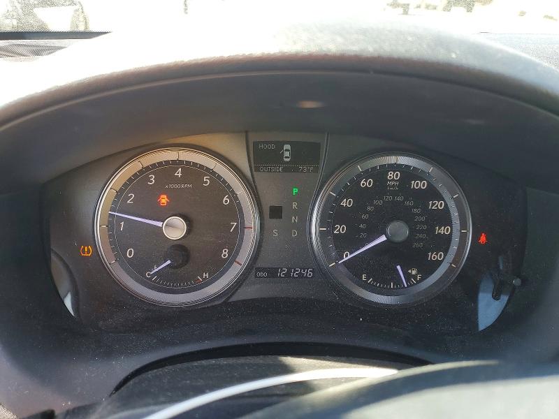 2011 Lexus Es 350 VIN JTHBK1EG9B2466689 COPART salvage auction — NORMAL WEAR, Ca - Salvage Certificate, sold $2,750 on 2026-07-15 (photo 9)
