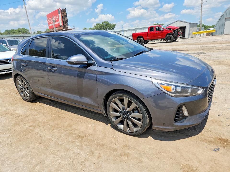 2018 Hyundai Elantra VIN KMHH55LC6JU039429 COPART salvage auction — WATER/FLOOD, MT - CERTIFICATE OF TITLE, sold $1,925 on 2026-08-02 (photo 4)