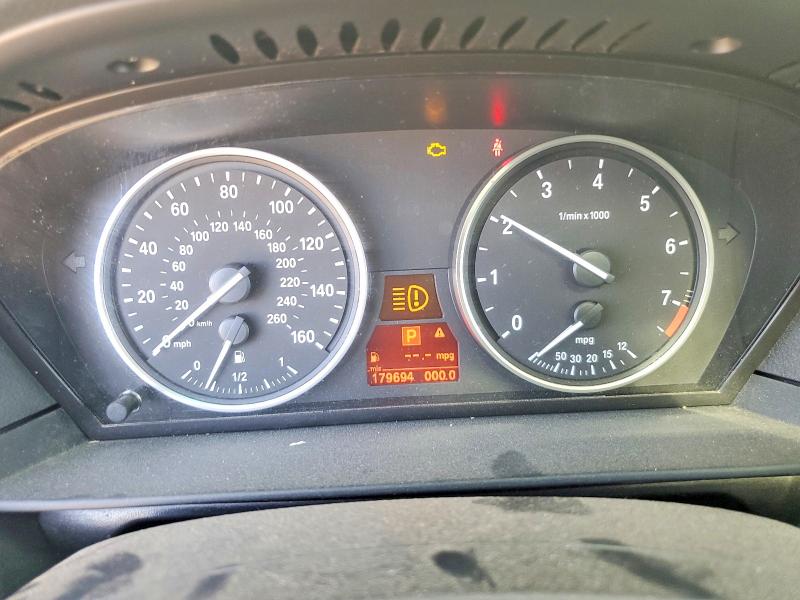 2008 BMW 5 series VIN WBANU535X8CT17421 COPART salvage auction — FRONT END, Ca - Dis/Dlr/Exp Clean W/Salv Hist, sold $375 on 2026-08-03 (photo 9)