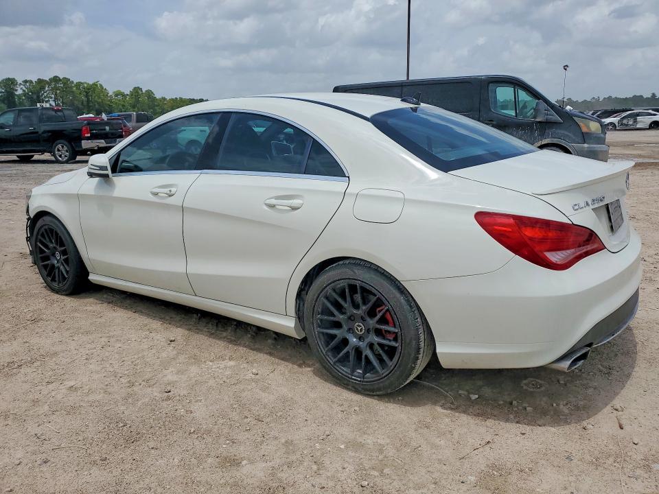 2014 Mercedes-benz Cla-klasse VIN WDDSJ4EB8EN048594 COPART salvage auction — FRONT END, Tx - Salvage Vehicle Title, sold $625 on 2026-07-28 (photo 2)
