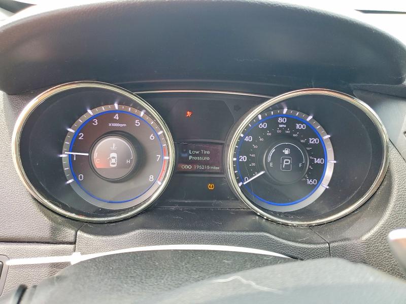 2012 Hyundai Sonata VIN 5NPEC4AC7CH326978 COPART salvage auction — FRONT END, Ga - Certificate Of Title, sold $550 on 2026-07-07 (photo 9)