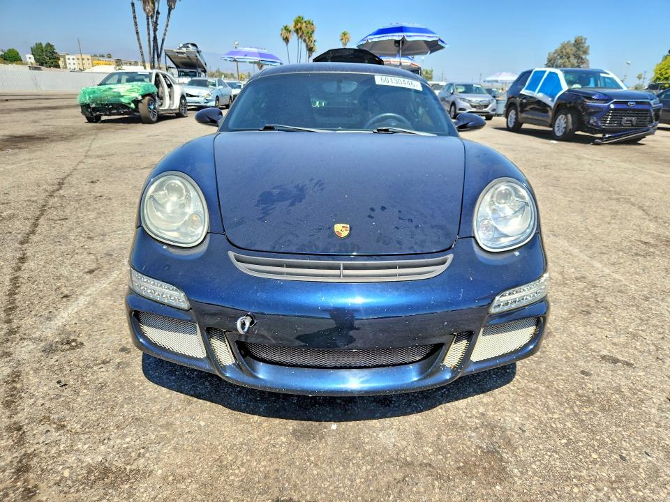 2007 Porsche Cayman VIN WP0AB29887U780979 COPART salvage auction — MINOR DENT/SCRATCHES, Ca - Dis/Dlr/Exp Only Clean Title, sold $12,700 on 2026-07-17 (photo 5)