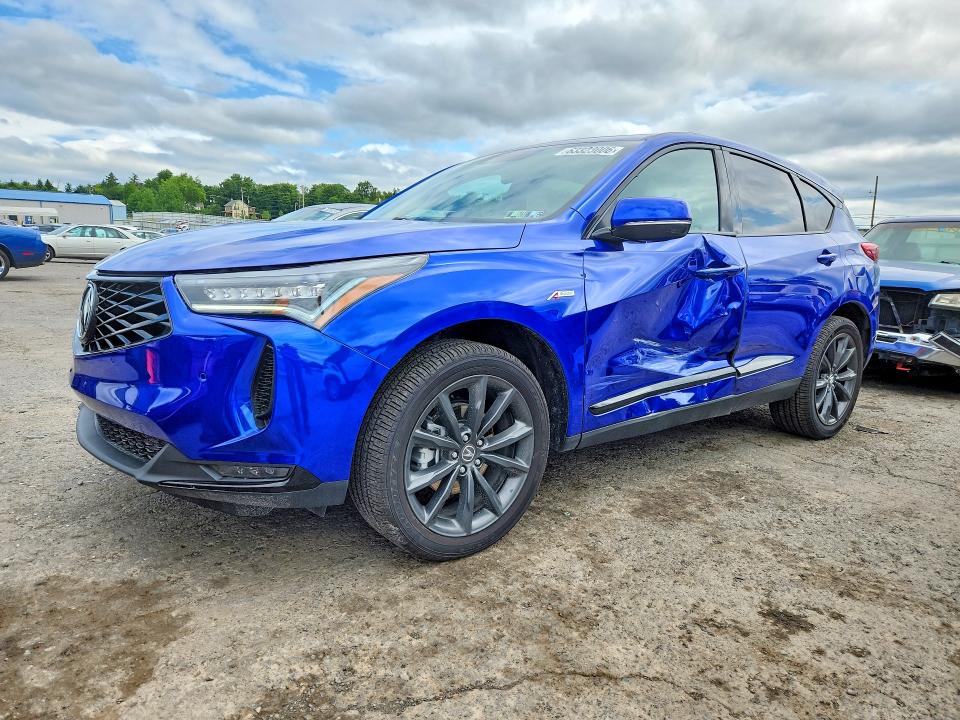 2025 Acura Rdx VIN 5J8TC2H66SL028655 — COPART salvage auction photo