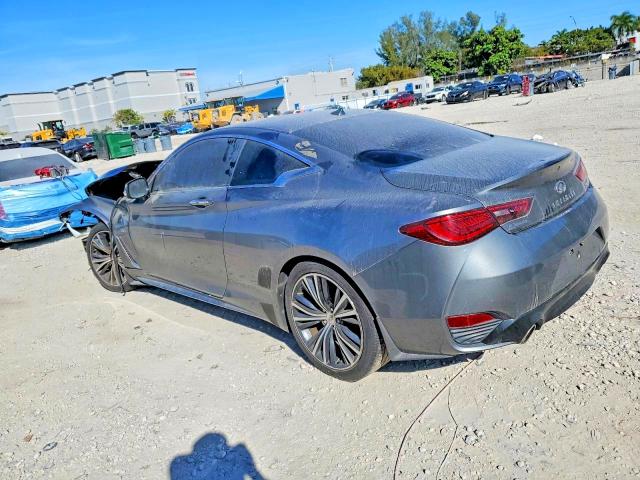 2017 Infiniti Q60 VIN JN1CV7EK4HM111241 COPART salvage auction — FRONT END, Fl - Cert Of Title Slvg Rebuildable, sold $10 on 2026-07-28 (photo 2)