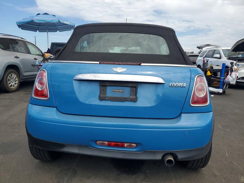 2014 Mini Cooper VIN WMWZN3C53ET570000 COPART salvage auction — FRONT END, Ca - Salvage Certificate, sold $725 on 2026-07-20 (photo 6)