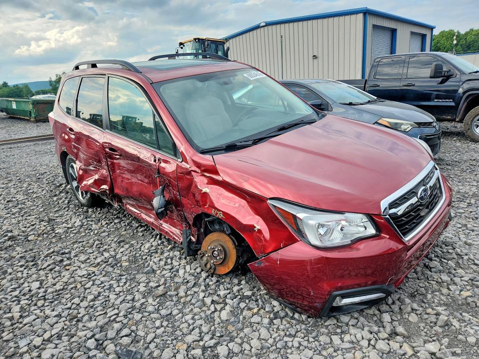2018 Subaru Forester VIN JF2SJAGC9JH594491 COPART salvage auction — SIDE, Pa - Certificate Of Salvage, sold $850 on 2026-07-22 (photo 4)