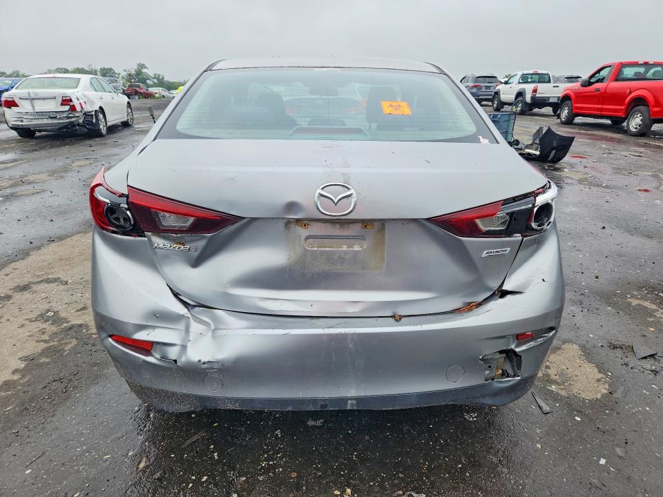 2015 Mazda 3 VIN JM1BM1T78F1240315 COPART salvage auction — REAR END, Va - Certificate Of Title, sold $825 on 2026-07-22 (photo 6)