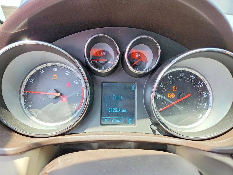 2011 Buick Regal VIN W04GN5EC9B1006211 COPART salvage auction — FRONT END, Tn - Salvage Certificate, sold $1,300 on 2026-07-27 (photo 9)