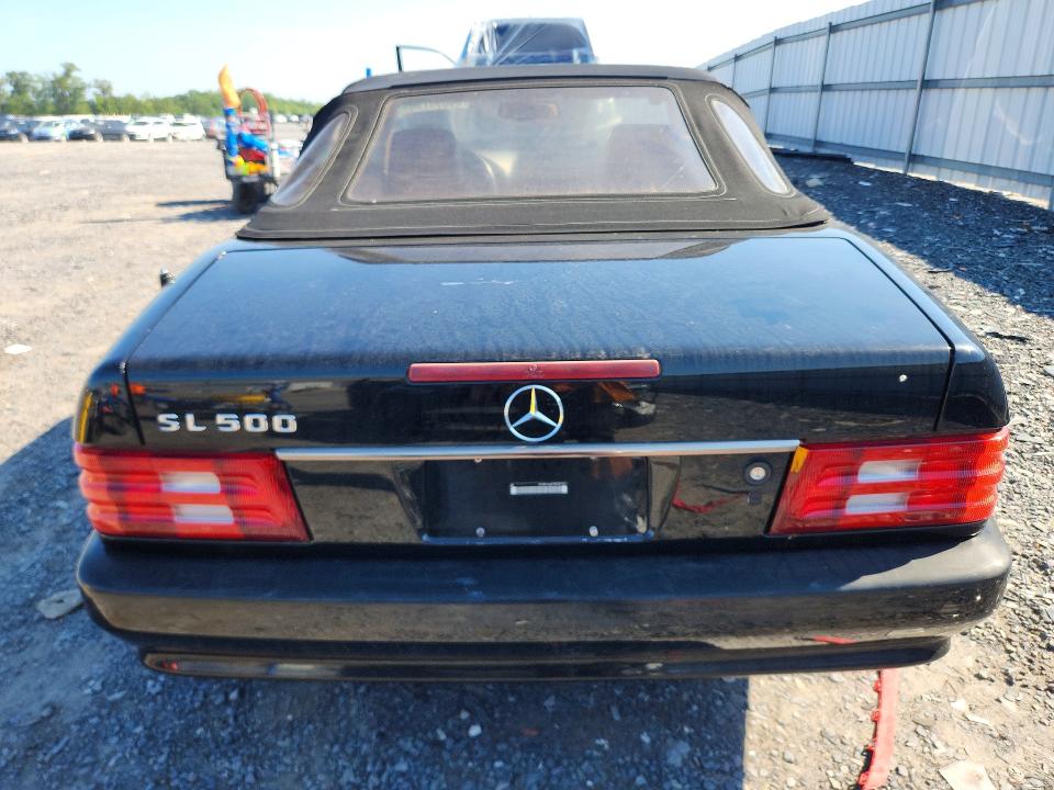 1992 Mercedes-benz 500 VIN WDBFA66E1NF059123 COPART salvage auction — UNDERCARRIAGE, NY - CERTIFICATE OF TITLE, sold $1,300 on 2026-07-22 (photo 6)