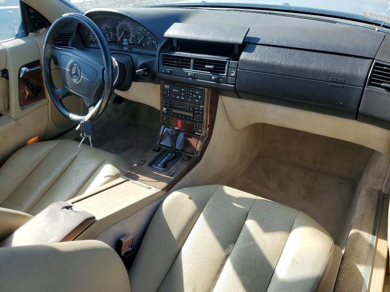 1994 Mercedes-benz Sl-class VIN WDBFA67E4RF101241 COPART salvage auction — FRONT END, Ca - Dis/Dlr/Exp Only Clean Title, sold $3,350 on 2026-07-31 (photo 8)