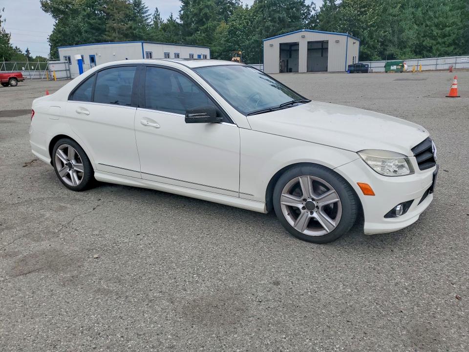2010 Mercedes-benz C-klasse VIN WDDGF8BB8AF420491 COPART salvage auction — FRONT END, WA - BILL OF SALE, sold $1,250 on 2026-08-03 (photo 4)