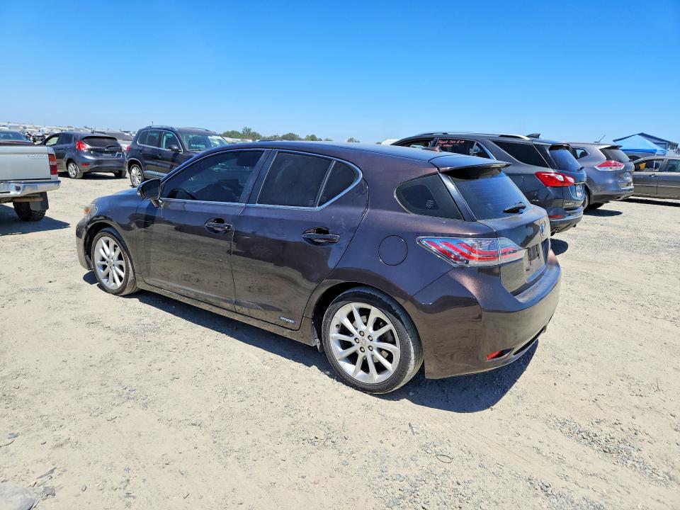 2013 Lexus Ct VIN JTHKD5BHXD2143592 COPART salvage auction — SIDE, Ca - Salvage Certificate, sold $2,000 on 2026-07-21 (photo 2)