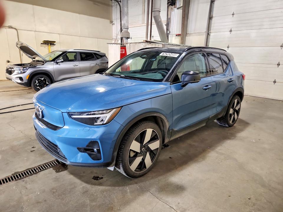 2023 Volvo Xc40 recharge VIN YV4ED3UM0P2990071 COPART salvage auction — NORMAL WEAR, AK - CERTIFICATE OF VEHICLE TITLE, sold $18,700 on 2026-07-28 (photo 1)