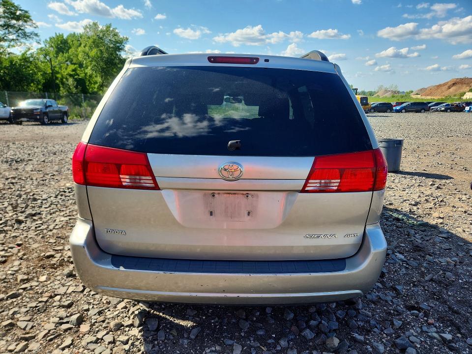 2004 Toyota Sienna VIN 5TDBA23C74S008445 COPART salvage auction — MINOR DENT/SCRATCHES, NY - CERTIFICATE OF TITLE, sold $550 on 2026-07-30 (photo 6)