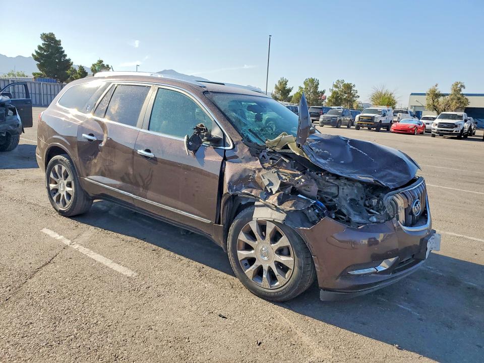 2017 Buick Enclave VIN 5GAKVCKD0HJ118083 COPART salvage auction — FRONT END, Nm - Cert Of Title-Salvage, sold $850 on 2026-07-31 (photo 4)