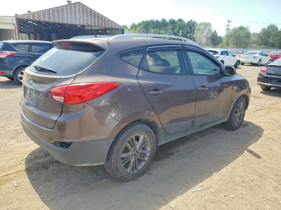 2015 Hyundai Tucson VIN KM8JU3AGXFU015012 COPART salvage auction — SIDE, LA - CERTIFICATE OF TITLE, sold $1,000 on 2026-07-31 (photo 3)