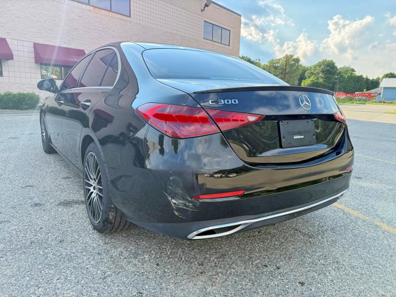 2022 Mercedes-benz C-klasse VIN W1KAF4GB0NR037334 COPART salvage auction — NORMAL WEAR, Va - Certificate Of Title (P), sold $19,300 on 2026-07-29 (photo 3)