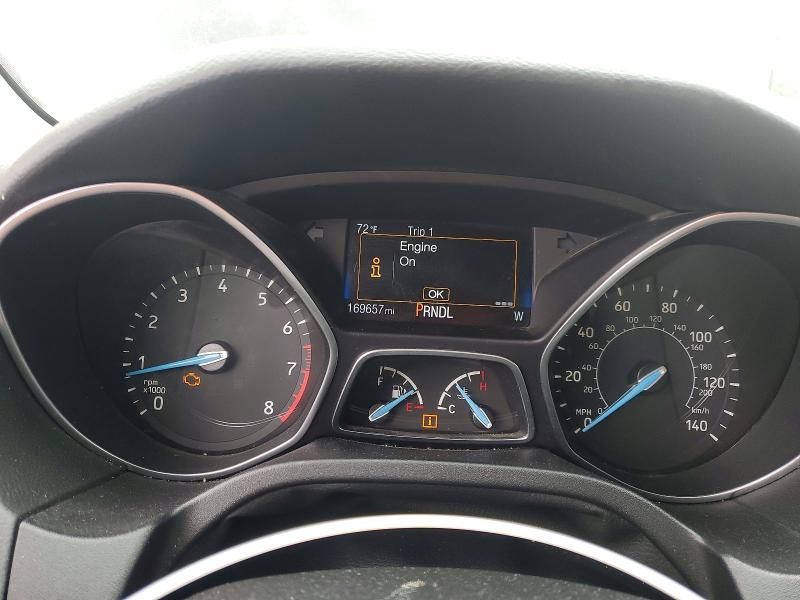 2016 Ford Focus VIN 1FADP3F21GL291243 COPART salvage auction — NORMAL WEAR, Ca - Dis/Dlr/Exp Only Clean Title, sold $375 on 2026-07-10 (photo 9)