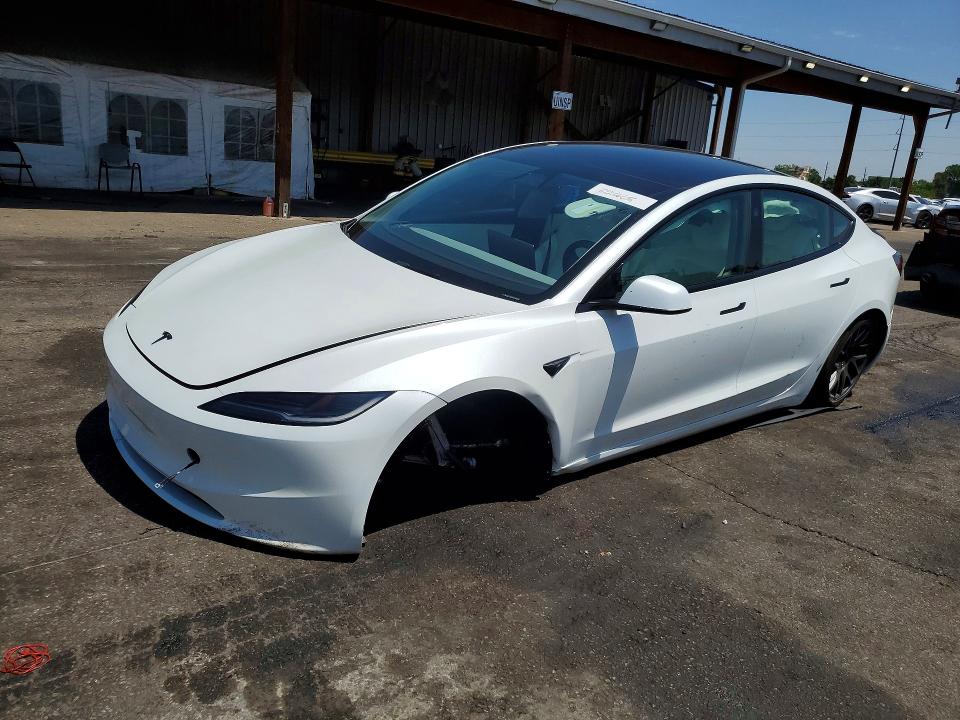 2025 Tesla Model 3 VIN 5YJ3E1EB2SF953098 — COPART salvage auction photo