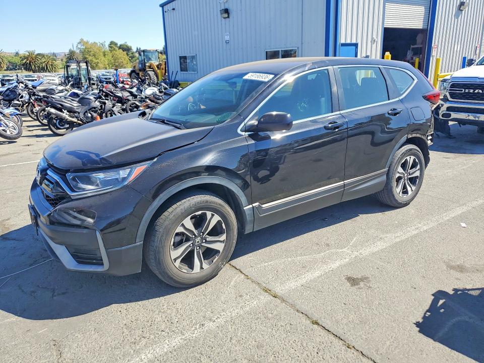 2021 Honda Cr-v VIN 7FARW2H77ME029395 COPART salvage auction — REAR END, Ca - Salvage Certificate, sold $7,900 on 2026-07-31 (photo 1)