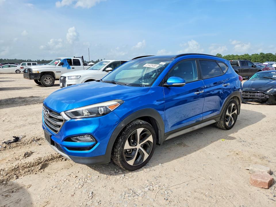 2018 Hyundai Tucson VIN KM8J33A2XJU825708 COPART salvage auction — MECHANICAL, Mt - Certificate Of Title, sold $150 on 2026-07-24 (photo 1)