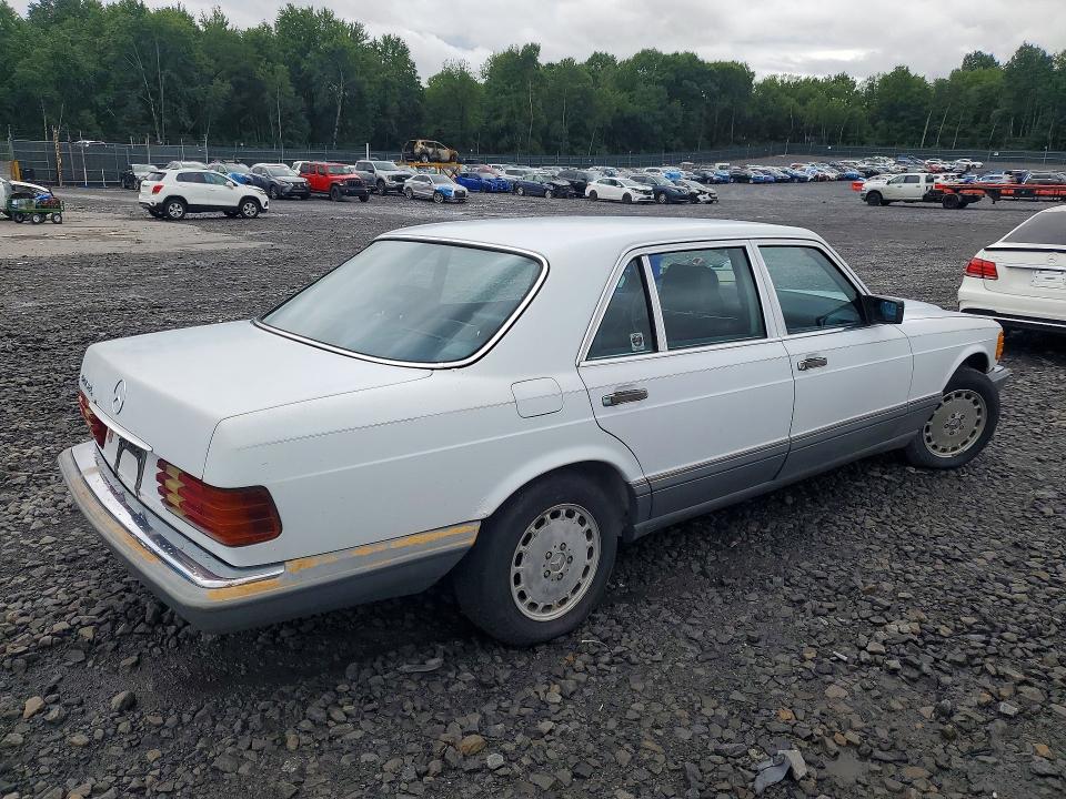 1987 Mercedes-benz 420 VIN WDBCA35D3HA326239 COPART salvage auction — MECHANICAL, NJ - CERTIFICATE OF TITLE, sold $325 on 2026-07-08 (photo 3)