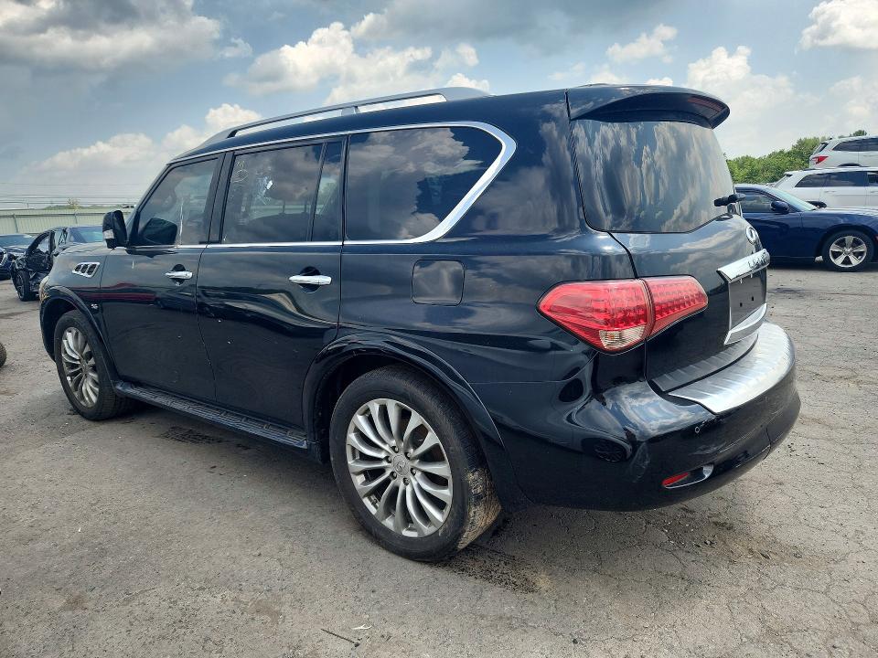 2016 Infiniti Qx80 VIN JN8AZ2NC2G9400970 COPART salvage auction — MINOR DENT/SCRATCHES, In - Certificate Of Title (P), sold $3,450 on 2026-07-10 (photo 2)