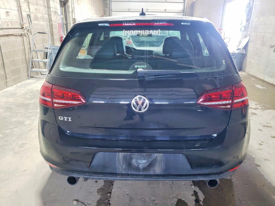 2015 Volkswagen Gti VIN 3VW4T7AU9FM016266 COPART salvage auction — MINOR DENT/SCRATCHES, Mn - Non Public Clean Title, sold $3,300 on 2026-08-09 (photo 6)