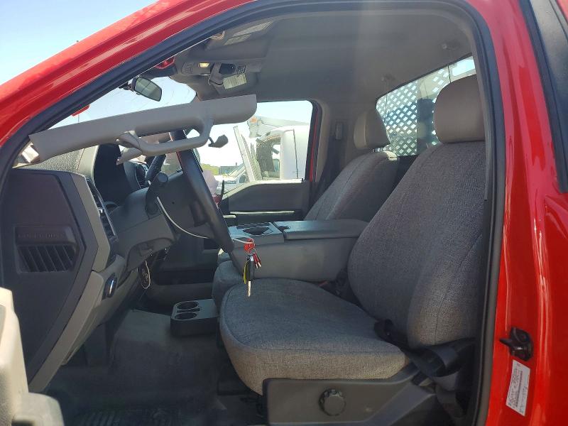 2022 Ford F550 VIN 1FDUF5GT6NEE40193 COPART salvage auction — FRONT END, Ca - Salvage Certificate, sold $13,700 on 2026-08-31 (photo 7)