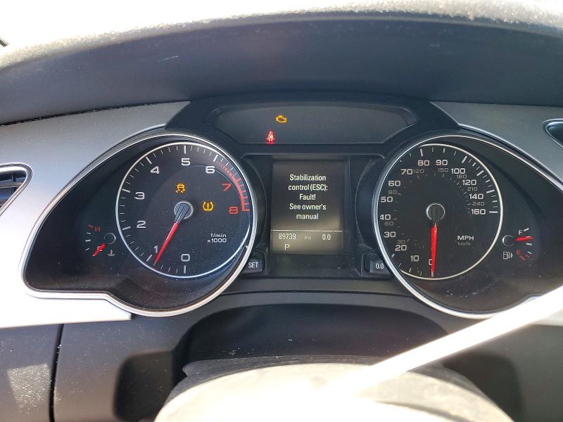 2015 Audi A5 VIN WAUCFAFH2FN012013 COPART salvage auction — FRONT END, Ca - Salvage Certificate, sold $1,600 on 2026-09-28 (photo 9)