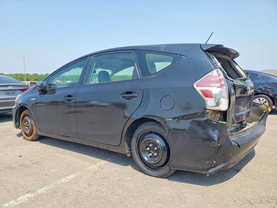2016 Toyota Prius v VIN JTDZN3EU9GJ041012 COPART salvage auction — REAR END, Ny - Mv-907A Salvage Certificate, sold $775 on 2026-07-08 (photo 2)