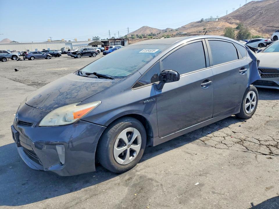 2015 Toyota Prius VIN JTDKN3DU0F0468442 COPART salvage auction — REAR END, Ca - Salvage Certificate, sold $150 on 2026-07-30 (photo 1)