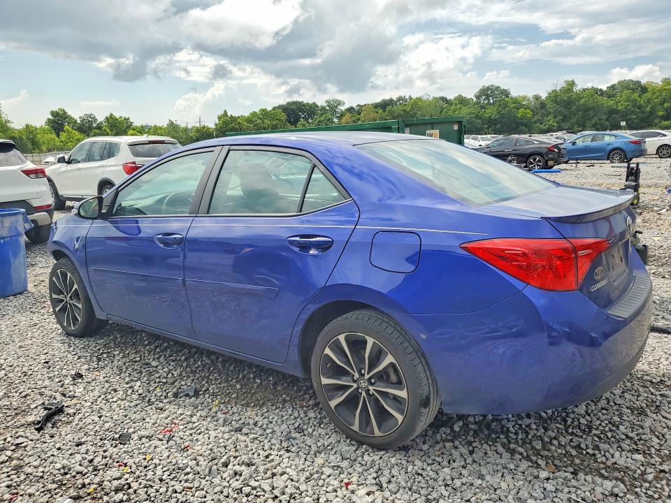 2018 Toyota Corolla VIN 5YFBURHEXJP793025 COPART salvage auction — FRONT END, AL - CERT OF TITLE-SALVAGE TITLE, sold $250 on 2026-07-28 (photo 2)