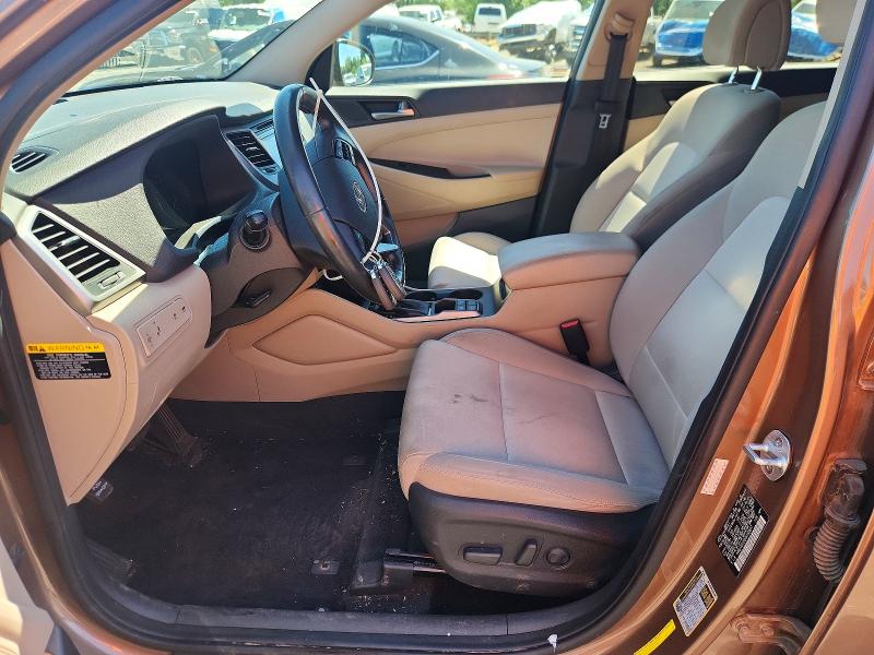 2016 Hyundai Tucson VIN KM8J3CA20GU188837 COPART salvage auction — MECHANICAL, Wa - Non Public Clean Title, sold $925 on 2026-07-29 (photo 7)