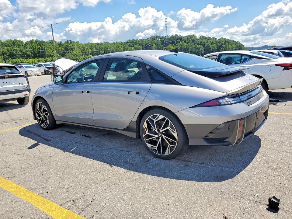 2023 Hyundai Ioniq 6 VIN KMHM34AA6PA048836 COPART salvage auction — UNDERCARRIAGE, Ky - Cert Of Title-Salvage, sold $250 on 2026-07-30 (photo 2)